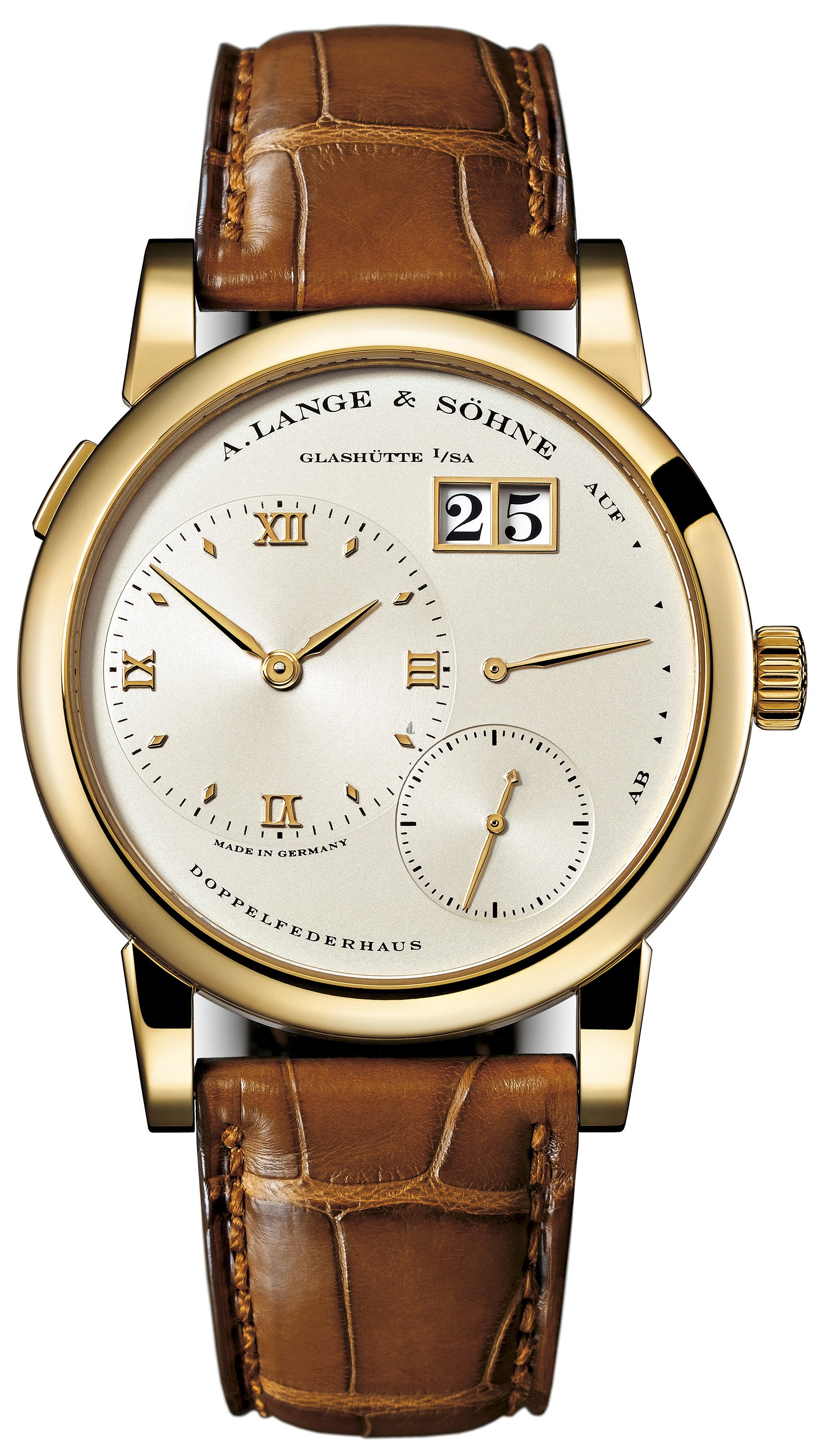 A. Lange & Sohne Yellow Gold Lange 1 101.021 imitation