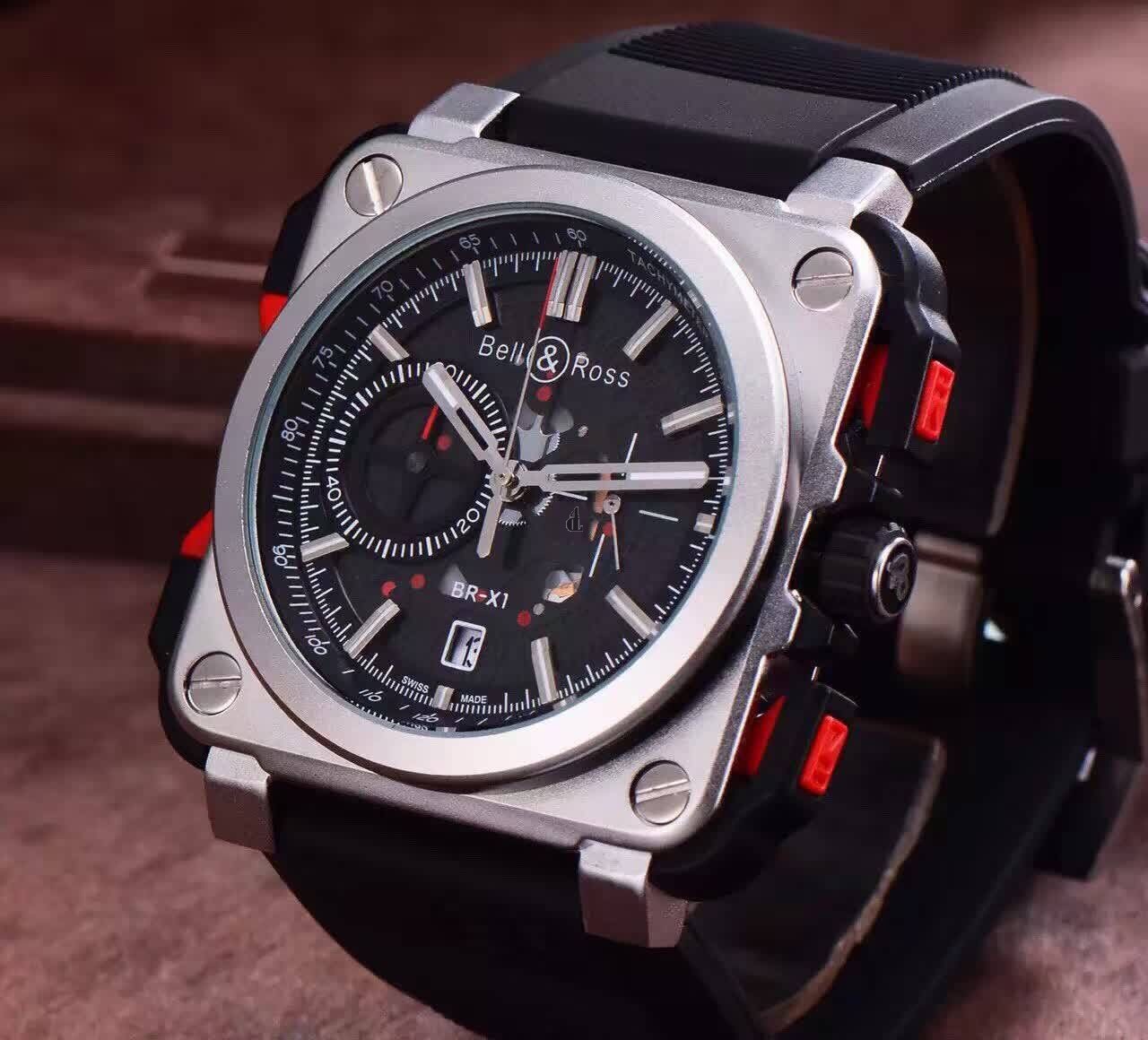Replica Bell & Ross BR-X1 Skeleton Chronograph watch