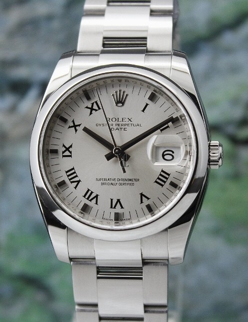 Replica Rolex Oyster Perpetual Date 34 115200