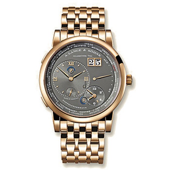 A.Lange & Sohne Lange 1 Time Zone Manual Rose Gold Replica 116.533