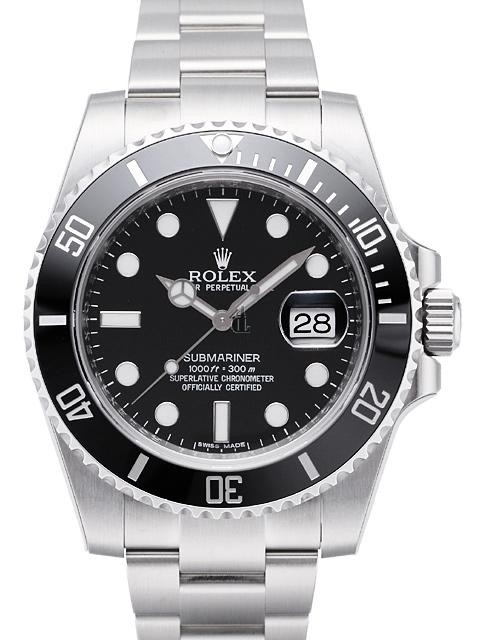 Fake Rolex Submariner Date Black Dial 116610LN.