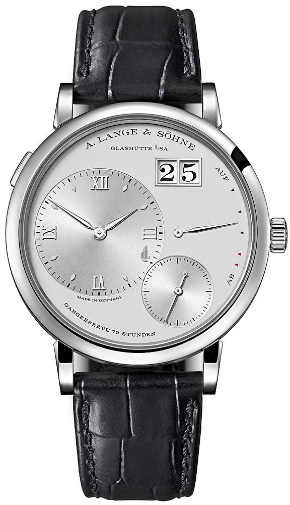 A. Lange & Sohne Grand Lange 1 Platinum 41MM Silver 117.025 imitation