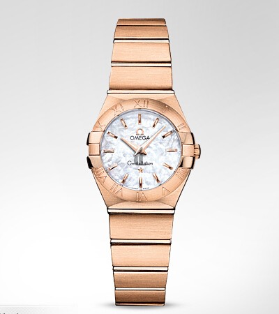 Omega Constellation Quartz 24MM Ladies  watch replica 123.50.24.60.05.001