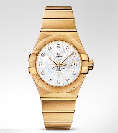 Omega Constellation Brushed Chronometer  watch replica 123.50.31.20.55.002