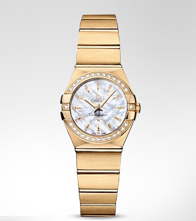 Omega Constellation Brushed 24mm  watch replica 123.55.24.60.55.004