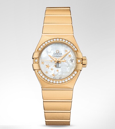 Omega Constellation Brushed Chronometer  watch replica 123.55.27.20.05.001