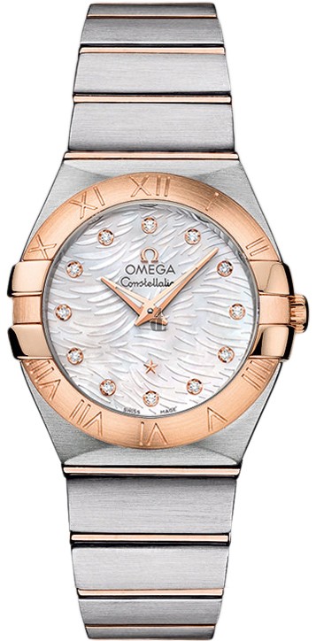 Fake Omega Constellation Brushed (27mm) Quartz 123.20.27.60.55.007