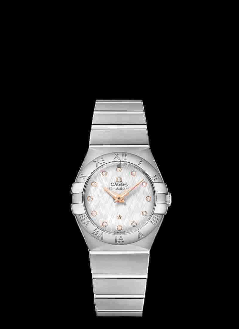 Fake OMEGA Constellation Quartz 27mm 123.10.27.60.52.001