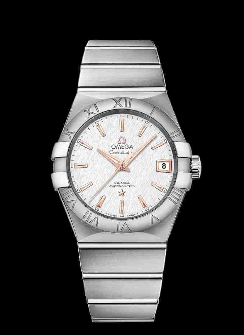 Fake OMEGA Constellation Co-Axial 38mm 123.10.38.21.02.002