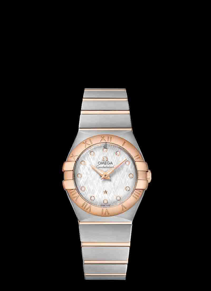 Fake OMEGA Constellation Quartz 27mm 123.20.27.60.52.002