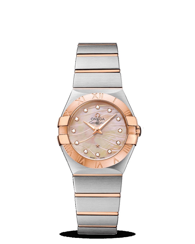 OMEGA Constellation Quartz 27mm fake 123.20.27.60.57.002