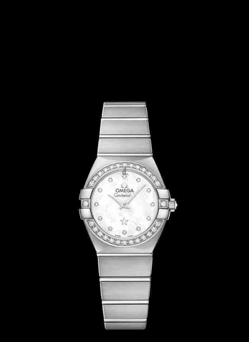 Fake OMEGA Constellation Quartz 24mm 123.55.24.60.55.017