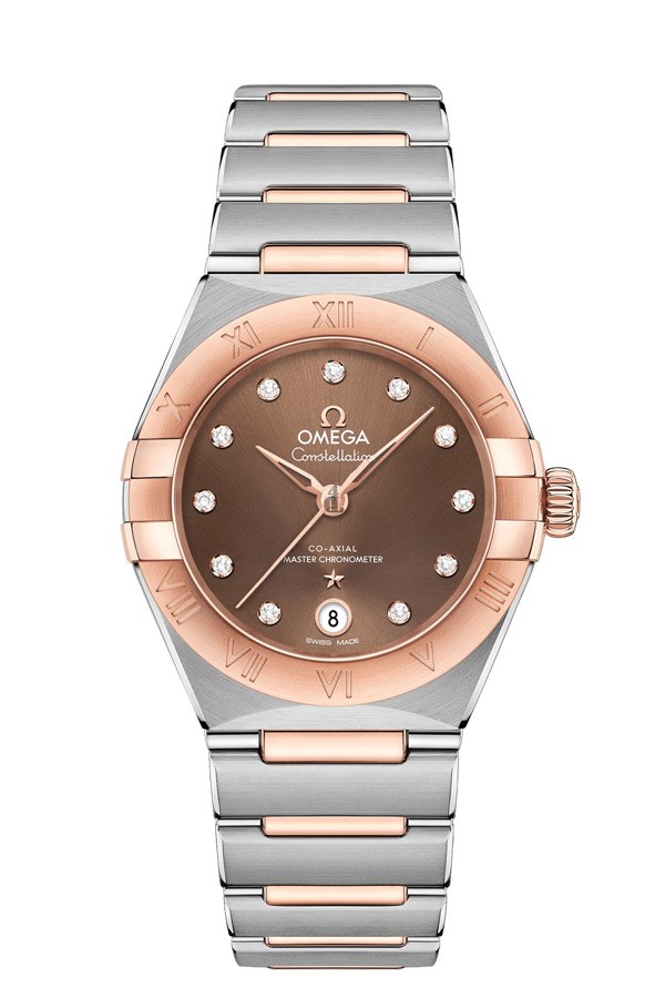 OMEGA Constellation Steel Sedna Gold Anti-magnetic Watch 131.20.29.20.63.001 replica