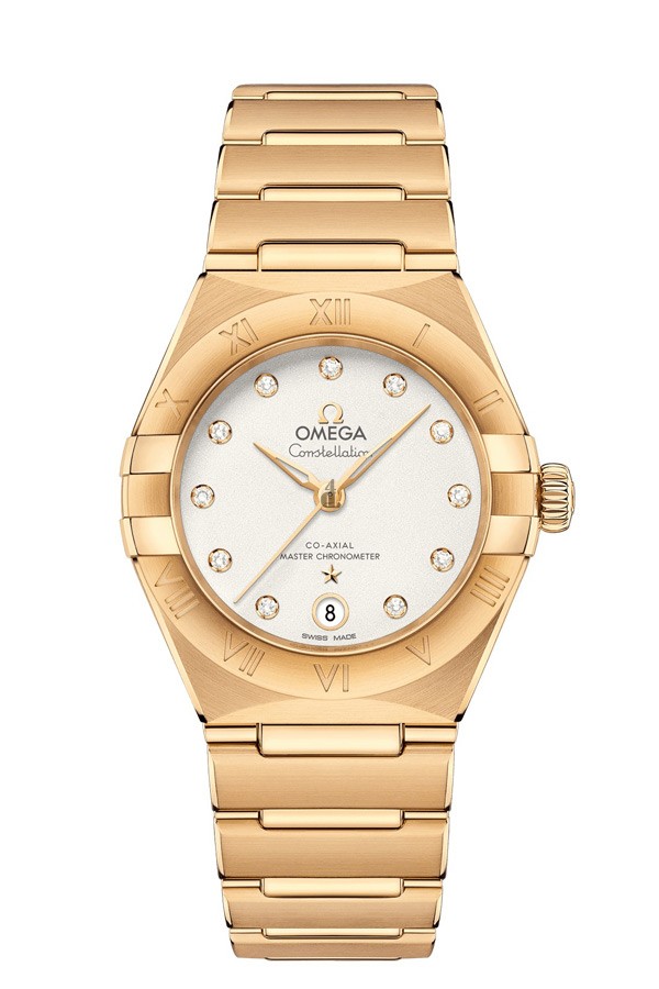 OMEGA Constellation Yellow gold Anti-magnetic Watch 131.50.29.20.52.002 replica