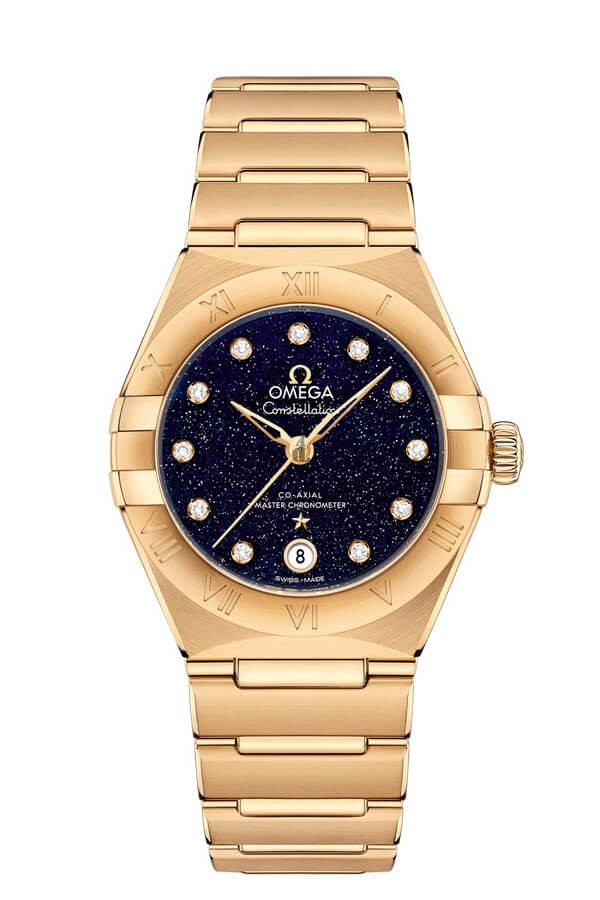 OMEGA Constellation Yellow gold Anti-magnetic Watch 131.50.29.20.53.002 replica