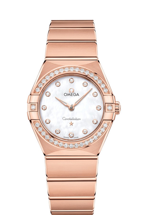 OMEGA Constellation Sedna gold Diamonds Watch 131.55.28.60.55.001 replica