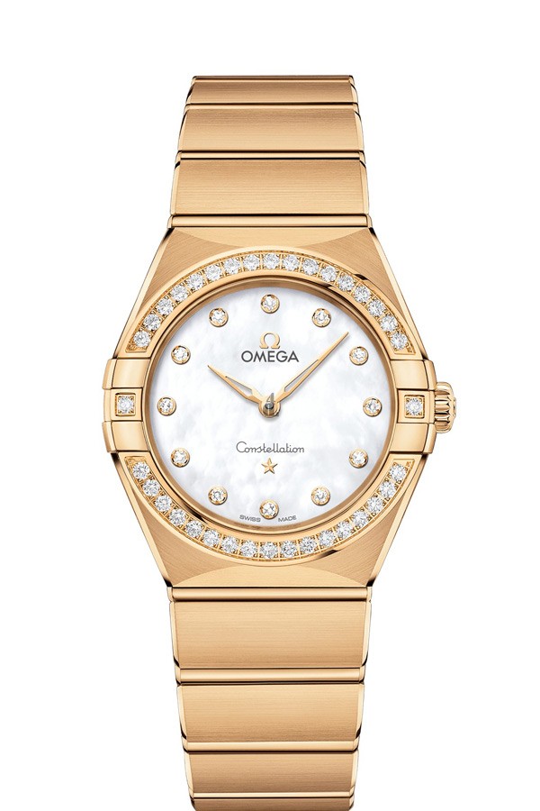 OMEGA Constellation Yellow gold Diamonds Watch 131.55.28.60.55.002 replica