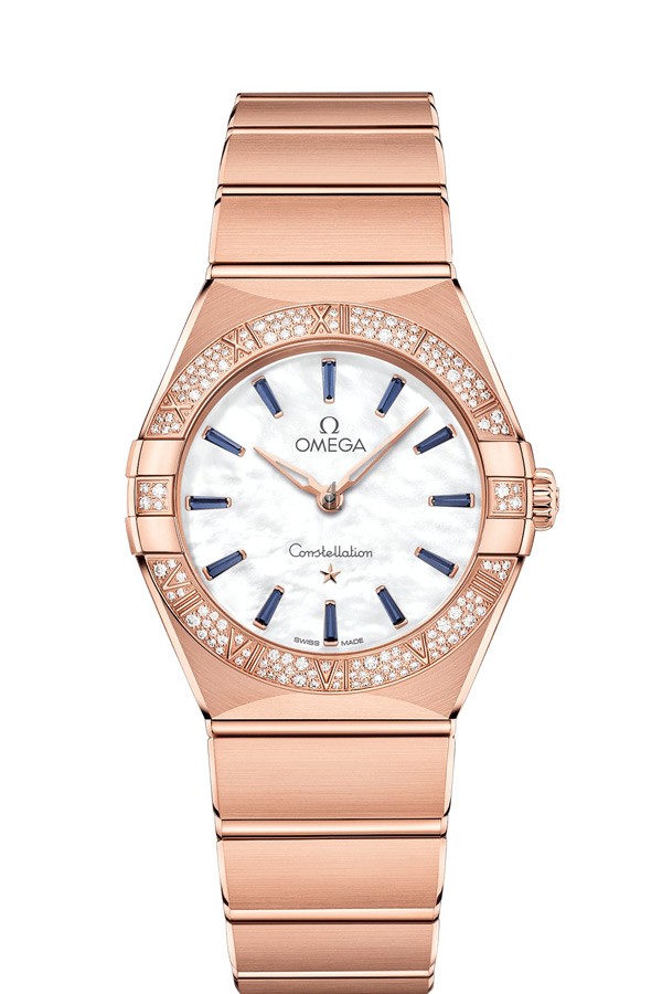 OMEGA Constellation Sedna gold Diamonds Watch 131.55.28.60.55.007 replica