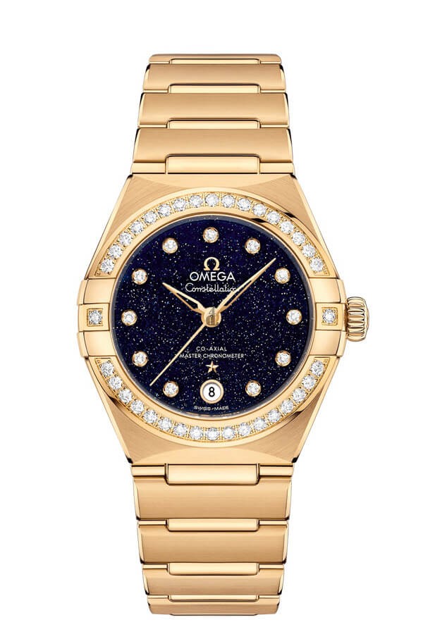 OMEGA Constellation Yellow gold Anti-magnetic Watch 131.55.29.20.53.002 replica
