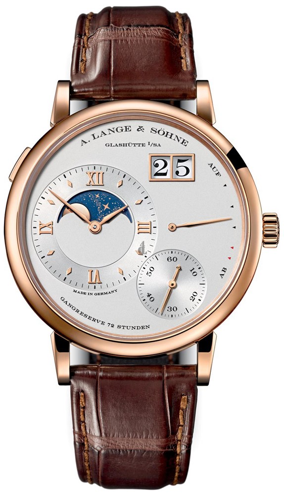 A. Lange & Sohne Grand Lange 1 Moon Phase in Rose Gold 139.032 imitation