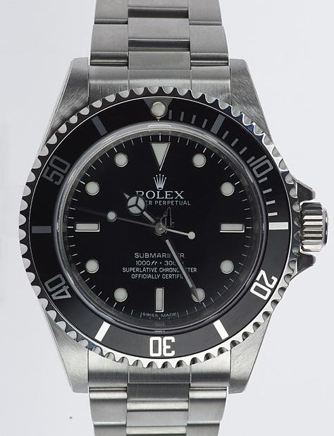 Fake Rolex Submariner No Date Stainless Steel Black Dial 14060M.