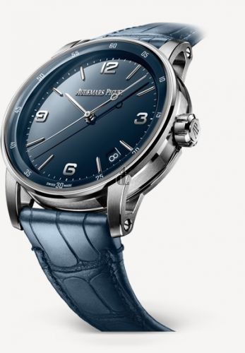 Replica Audemars Piguet Code 11.59 Blue Dial Men's Watch 15210BC.OO.A321CR.01