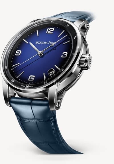Replica Audemars Piguet CODE 11.59 Automatic White Gold/Blue Enamel/Bolshoi 15210BC.OO.A321CR.99