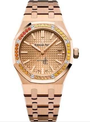 Audemars Piguet Royal Oak 15451 Selfwinding Pink Gold Pink Sapphire 15451OR.YY.1256OR.01