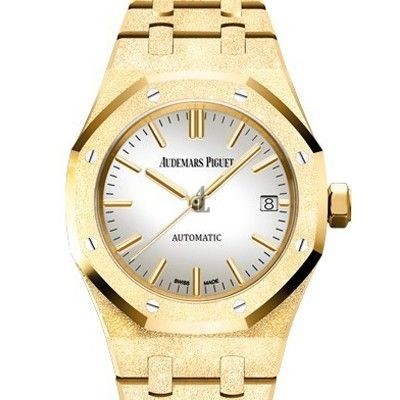 Replica Audemars Piguet Royal Oak Frosted Gold Selfwinding Watch 15454BA.GG.1259BA.02