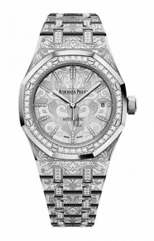 Audemars Piguet Royal Oak Selfwinding White Gold & Diamonds 15456BC.ZG.1251BC.01
