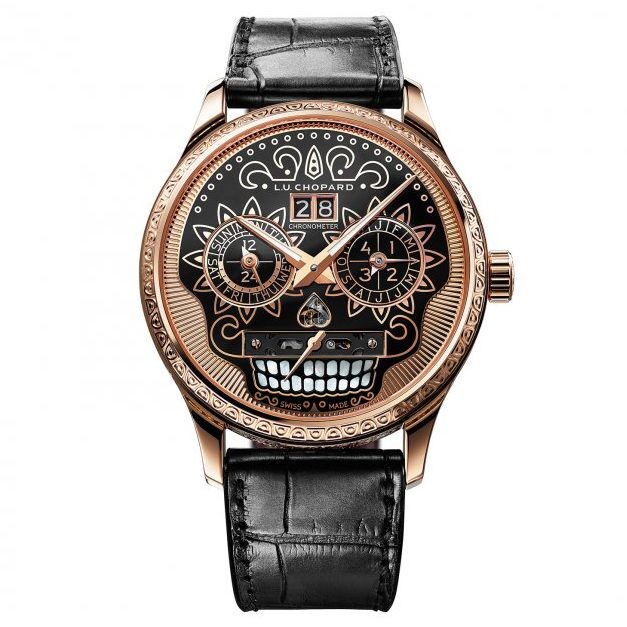 Replica Chopard L.U.C Perpetual T Spirit of La Santa Muerte 161941-5005 Watch