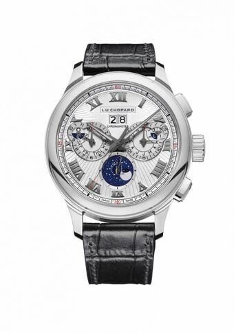 Replica Chopard L.U.C Perpetual Chrono 45MM Manual White Gold Linited Edition