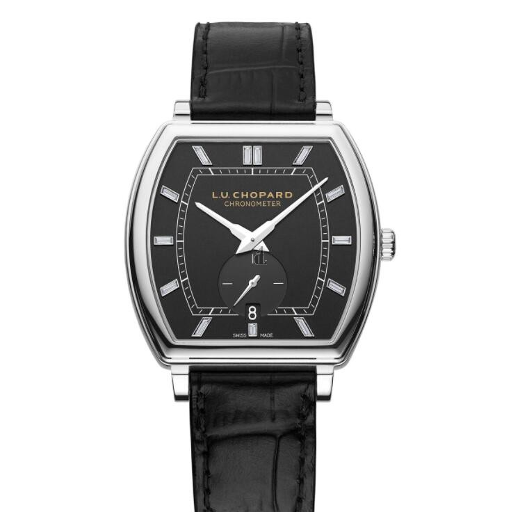 fake Chopard L.U.C Heritage Grand Cru Automatic White Gold Diamonds 162296-1001