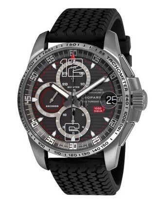 Imitation Chopard Mille Miglia GT XL 2009 LE Titanium Men's Watch