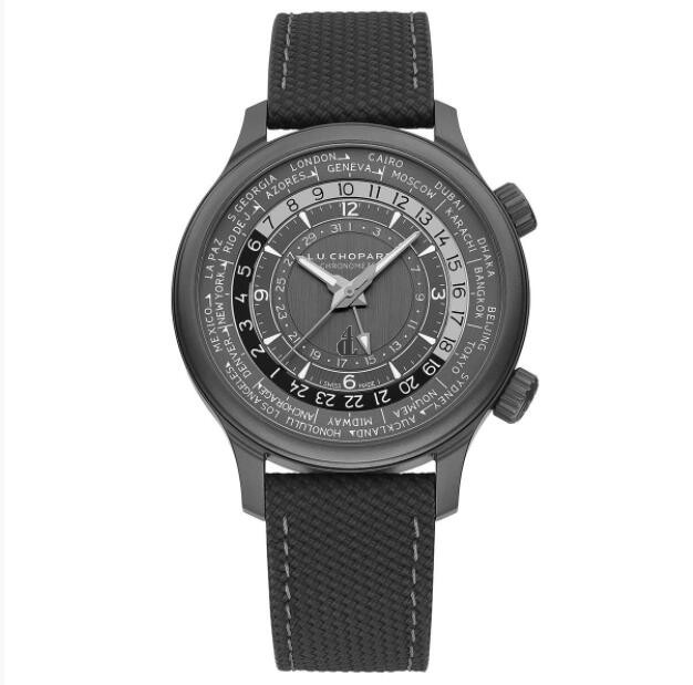 fake Chopard L.U.C Time Traveler One Black
168574-3008
