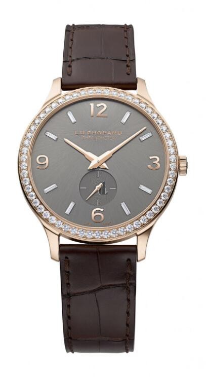 fake Chopard L.U.C XPS 40 MM Automatic Rose Gold Diamonds 171948-5001