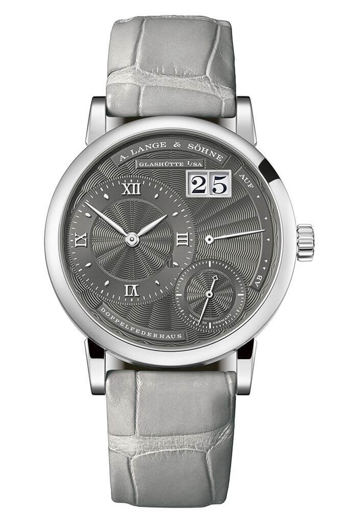 A. Lange & Sohne 181.038 Kleine Lange 1 White Gold  Grey