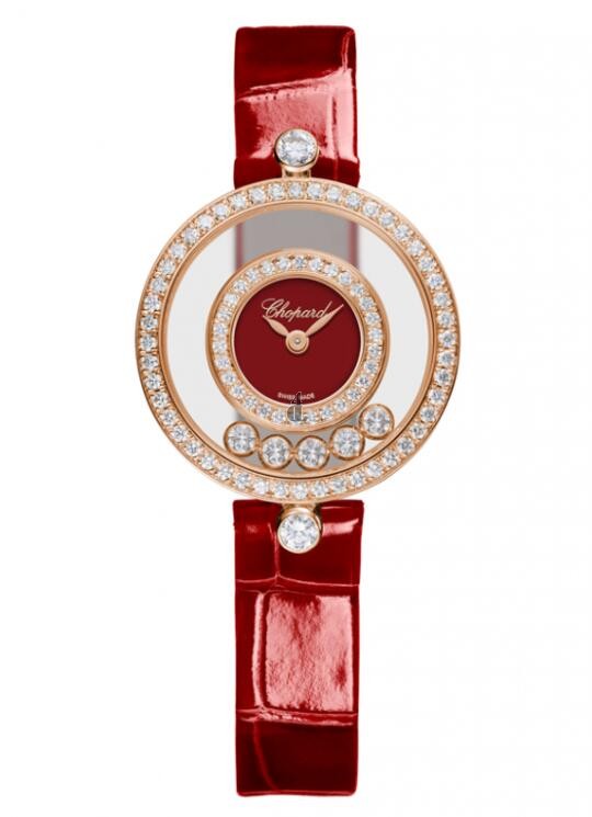 fake Chopard Happy Diamonds Icons 26 MM 203957-5210