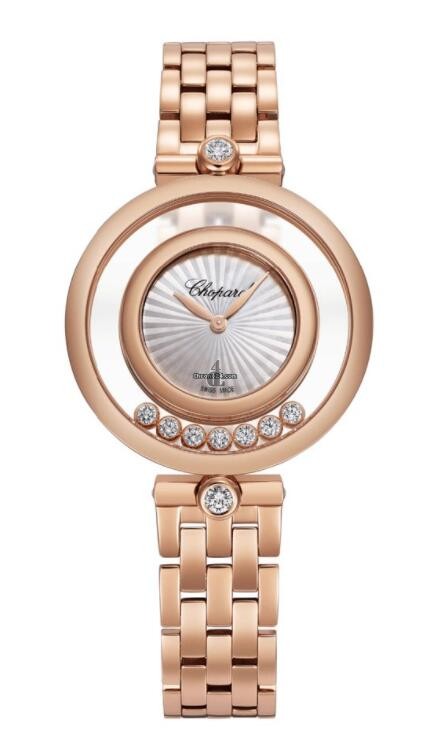 fake Chopard Happy Diamonds Icons Rose Gold Ladies 209426-5002