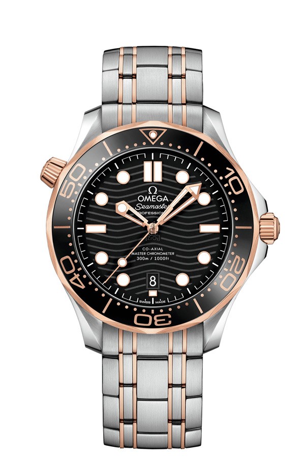 OMEGA Seamaster Steel Sedna Gold Chronometer Watch 210.20.42.20.01.001 replica