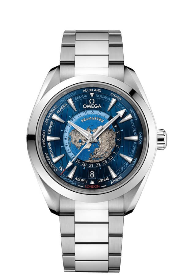 OMEGA Seamaster Worldtimer Watch 220.10.43.22.03.001 replica