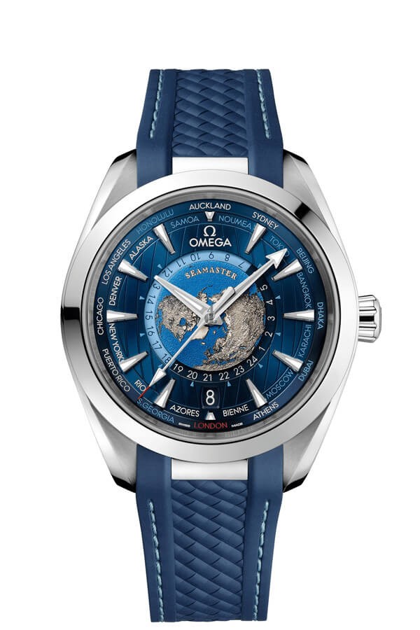 OMEGA Seamaster Worldtimer Watch 220.12.43.22.03.001 replica