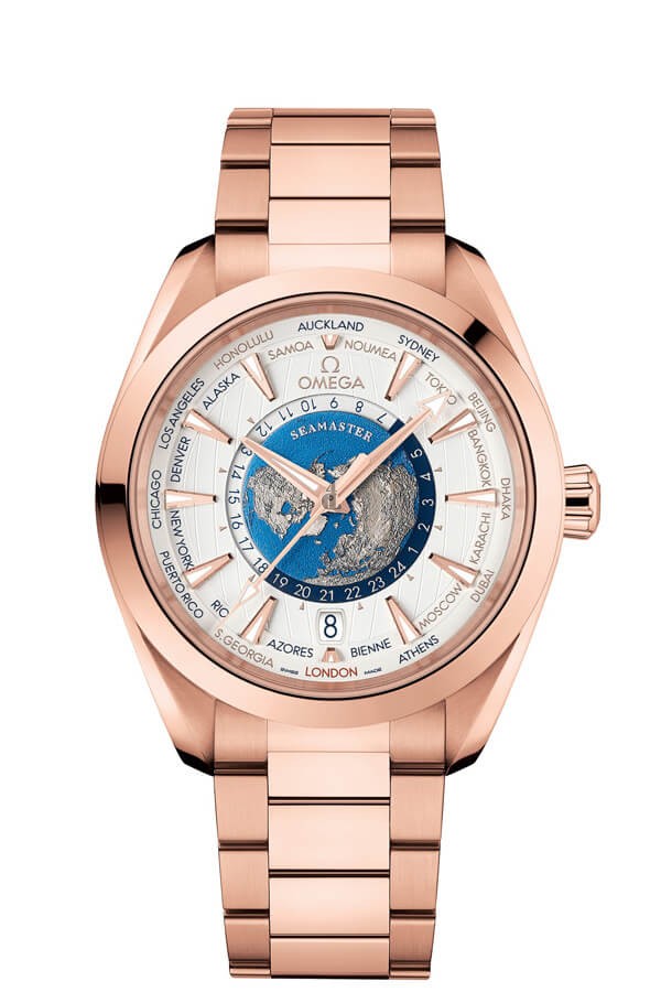 OMEGA Seamaster Worldtimer Watch 220.50.43.22.02.001 replica