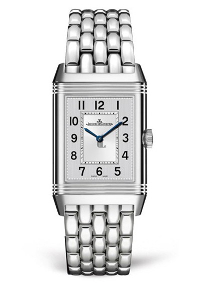 Jaeger-LeCoultre 2538120 Reverso Classic Medium Stainless Steel/Silver/Bracelet