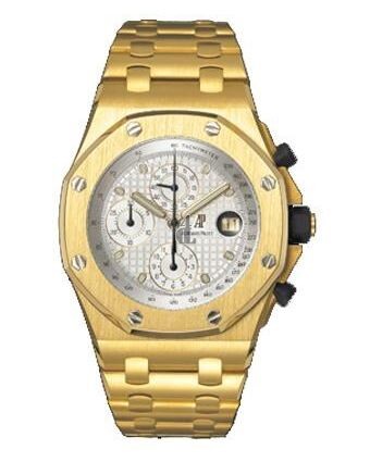 Replica Audemars Piguet Royal Oak Offshore Automatic Chronograph Yellow Gold Men's Watch 0