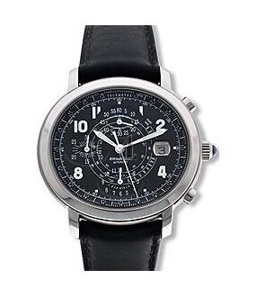 Replica Audemars Piguet Millenary Chrono Steel Black Men's Watch