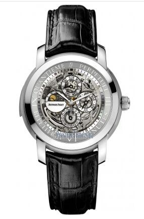 Replica Audemars Piguet Jules Audemars Skeleton Minute Repeater Perpetual Calendar0