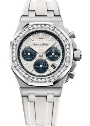 Audemars Piguet Royal Oak OffShore 26231 Lady Chronograph Stainless Steel Silver Diamond 26231ST.ZZ.D010CA.01