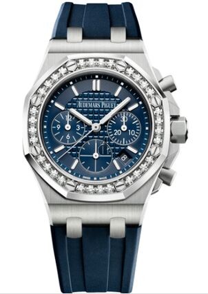 Audemars Piguet Royal Oak OffShore 26231 Lady Chronograph Stainless Steel Silver Diamond 26231ST.ZZ.D027CA.01