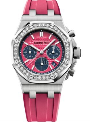 Audemars Piguet Royal Oak OffShore 26231 Lady Chronograph Stainless Steel Pink Diamond 26231ST.ZZ.D069CA.01